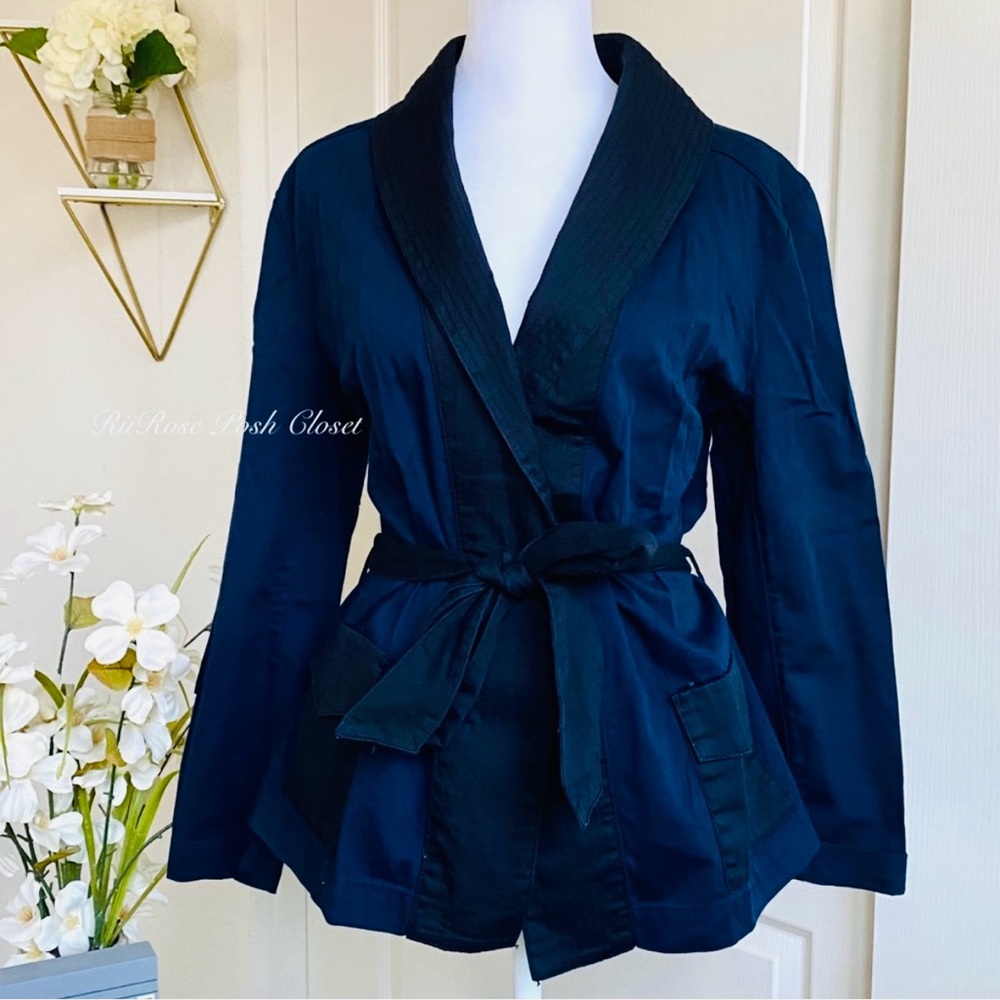 NWT H&M Front Tie Blazer Jacket Size 2